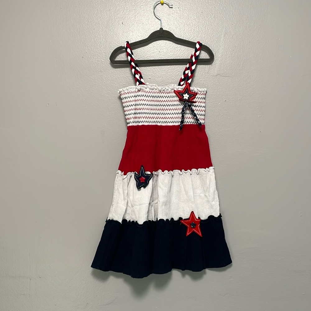 SOPHIE ROSE STAR JULY 4TH SIZE 6 LITTLE GIRL DRESS